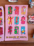 Sheet 50 Shades HOMBRES - Sticker
