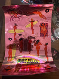 Sticker Sheet Surf Naked