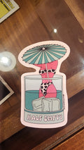 Half empty - Sticker