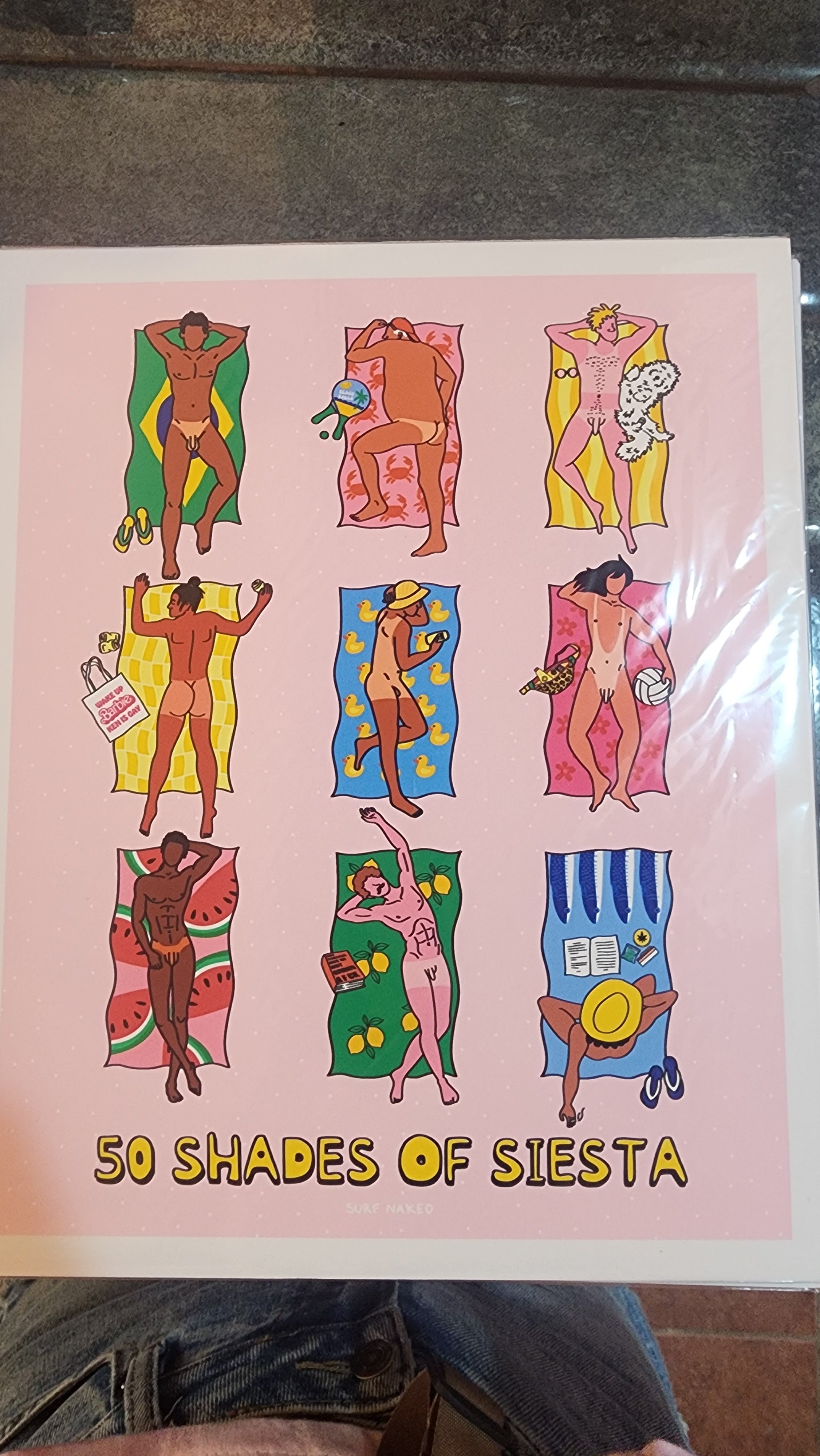50 shades of siesta Hombres - Print