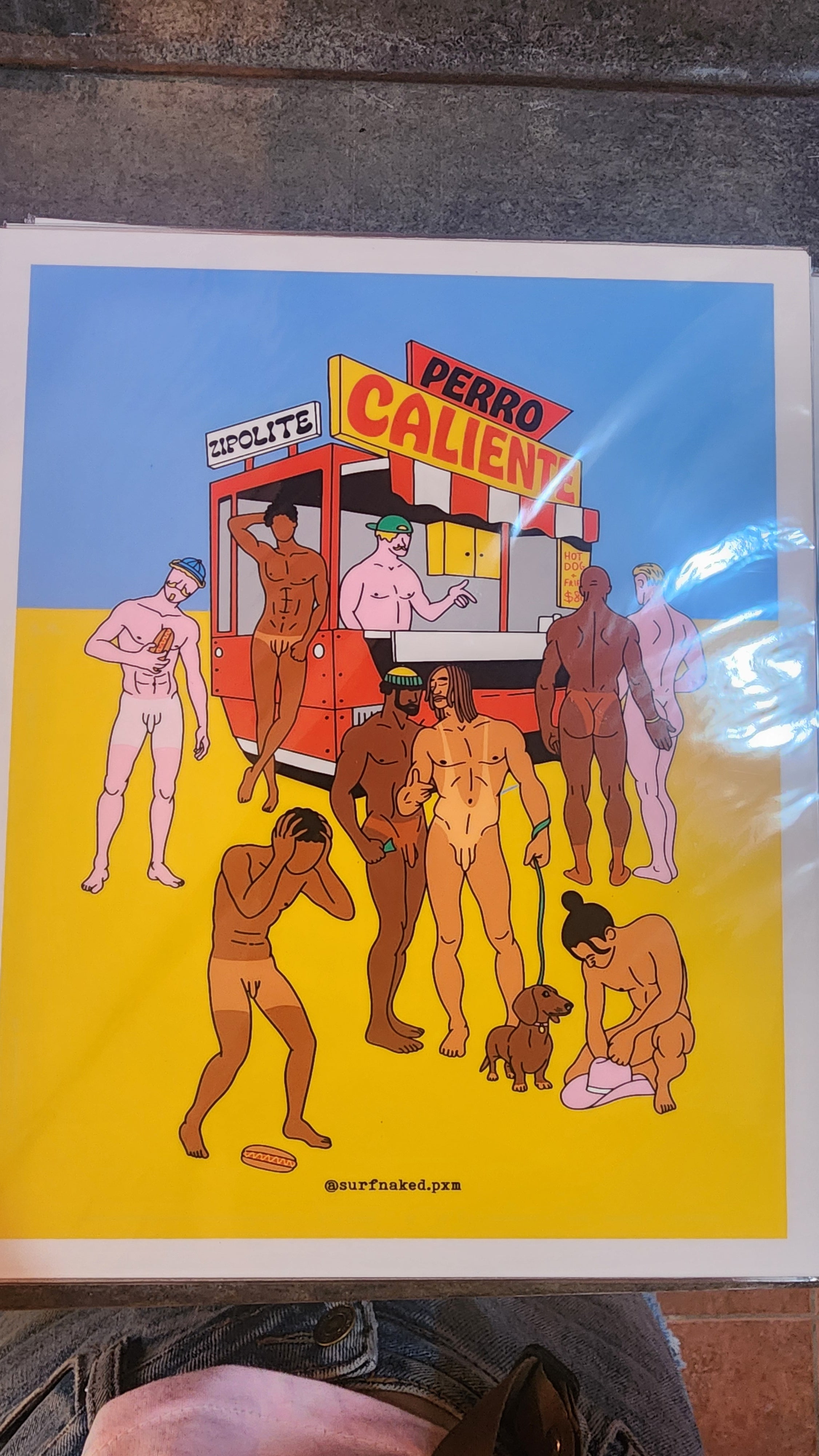 Perro caliente - Print